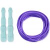 Ninja Rope - Švihadlo na kondícii, nastaviteľná dĺžka, vhodné ako parťák do fitka. Vyber farbu rukovätí:: Mint, Vyber priemer lanka:: 4 mm – ľahšie a rýchlejšie (odporúčané pre ženy a deti), Farba lan