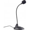 Gembird mikrofón, stolný, 3.5 mm jack, čierny