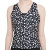Dámsky top Nike Court Dri-Fit Victory Tank Printed W - Čierny (XS)