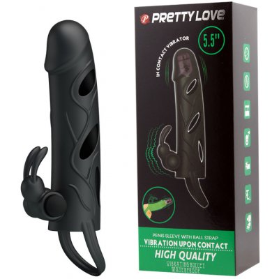 Pretty Love Penis sleeve with ball strap