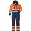 Fristads 8015 GTT Výstražná Airtech zimná kombinéza fluorescenčná oranžová-námornícka modrá 2XL