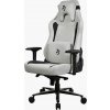AROZZI herní židle VERNAZZA XL Supersoft Light Grey/ látkový povrch/ světle šedá