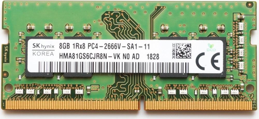 Hynix DDR4 8GB 2666MHz CL19 HMA81GS6CJR8N-VK
