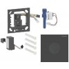 Geberit - Elektronické ovládanie splachovania pisoárov typ 40, batériové napájanie, easy to clean, Bluetooth, matná čierna 116.034.14.1