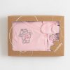 5-dielna dojčenská súpravička do pôrodnice New Baby Classic ružová - 62 (3-6m)