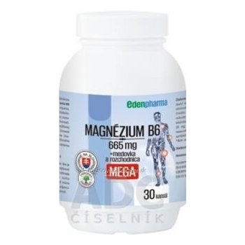 EdenPharma MAGNÉZIUM + Vitamín B6 30 tabliet