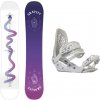 Gravity Sirene White 24/25 dámsky snowboard + Gravity G2 Lady white viazanie + zľava 16 € na príslušenstvo - 148 cm + M (EU 38-42)