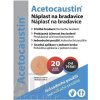 Acetocaustin Náplasť na bradavice 20 ks
