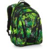 Bagmaster BAG 23 A študentský batoh - zelený čierny zelený 30 l 230201
