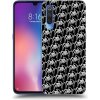 Picasee silikónový čierny obal pre Xiaomi Mi 9 - Separ - White On Black 2