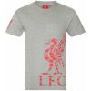 Liverpool FC Detské tričko Liverpool FC, sivé, bavlnené Veľkosť: 8-9 r