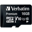 VERBATIM MicroSDHC 16GB 44082