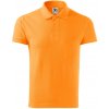 MALFINI COTTON HEAVY 215 / Pánska polokošeľa - tangerine orange M