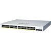 Cisco switch CBS220-48P-4X (48xGbE, 4xSFP+, 48xPoE+, 382W)