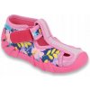 Befado detské papuče ružové, veľkosť 24