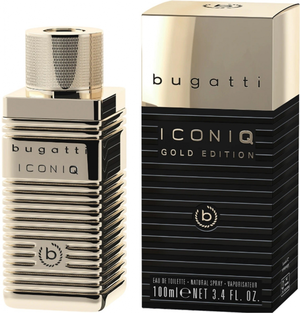 Bugatti Iconiq Gold toaletná voda pánska 100 ml