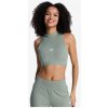 ROXY tričko Rise Vibe Rib Mock Neck Oil Green GLD0 vel. M