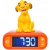 Lexibook Budík s nočným 3D svetlom Simba - Leví kráľ