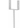 Bkshop PUL100 Pätka stĺpika, 100 × 45 × 3,5 mm