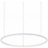 Ideal Lux 258775 HULAHOOP závesné svietidlo LED D610mm 30W/3000lm 3000K biela