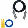 Súprava Sila a Kondícia – Gladius + Ninja | Švihej.sk Gladius Rope: Lanko: čierne, Rukoväte: šedé, Ninja Rope farby: Rukoväte: žlté, Lanko: modré 5mm Gladius (spevnenie) + Ninja (kondícia). Zahreje ru