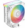 DEEPCOOL chladič AG400 ARGB V2 / 120mm fan ARGB / 4x heatpipes / PWM / pre Intel aj AMD / biely