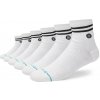 Ponožky Stance Core Quarter 6 Pack white 5,5-8 - Odosielame do 24 hodín