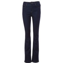 Levi's 725 high rise bootcut to the nine dámske jeans tmavomodré