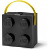 LEGO Licence LEGO box s rukojetí 166x165x117mm - černý