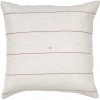 Bastion Collections Ľanový poťah na vankúš Naturel / Stripe Rose 50 × 50 cm