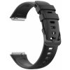 Silikónový remienok FIXED Silicone Strap pre Huawei Band 7, čierna
