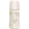 Suavinex Poetry SX Pro Physiological M dojčenská fľaša 3 m+ Medium Flow - Pink 270 ml