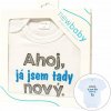 Body s potlačou New Baby Ahoj, ja som tu nový - darčekové balenie, 50