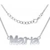 Silvego Strieborná retiazka s menom Maria JJJC1811