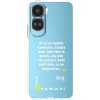 Picasee silikónový prehľadný obal pre Honor 90 Lite 5G - Kazma - SVĚT PATŘÍ TĚM, CO SE NEPOSEROU