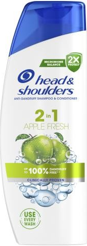 Head & Shoulders Menthol Fresh Anti-Dandruff Šampón proti lupinám s osviežujúcou mentolovou vôňou unisex 540 ml