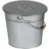 J.A.D. TOOLS Nádoba na popol oválna 15l pozinkovaná