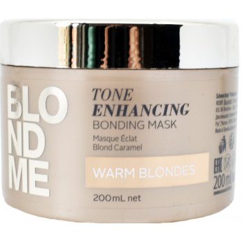 Schwarzkopf Blondme (Tone Enhancing Bonding Mask Warm Blonde s) 200 ml