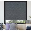 FOA Látková roleta, BASIC, Tmavo šedý melír, LS 106 , 42 x 240 cm