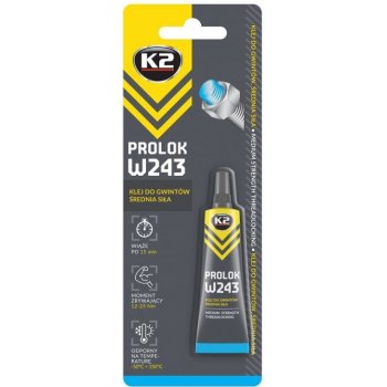 K2 PROLOK MEDIUM 243 fixátor závitov 6ml