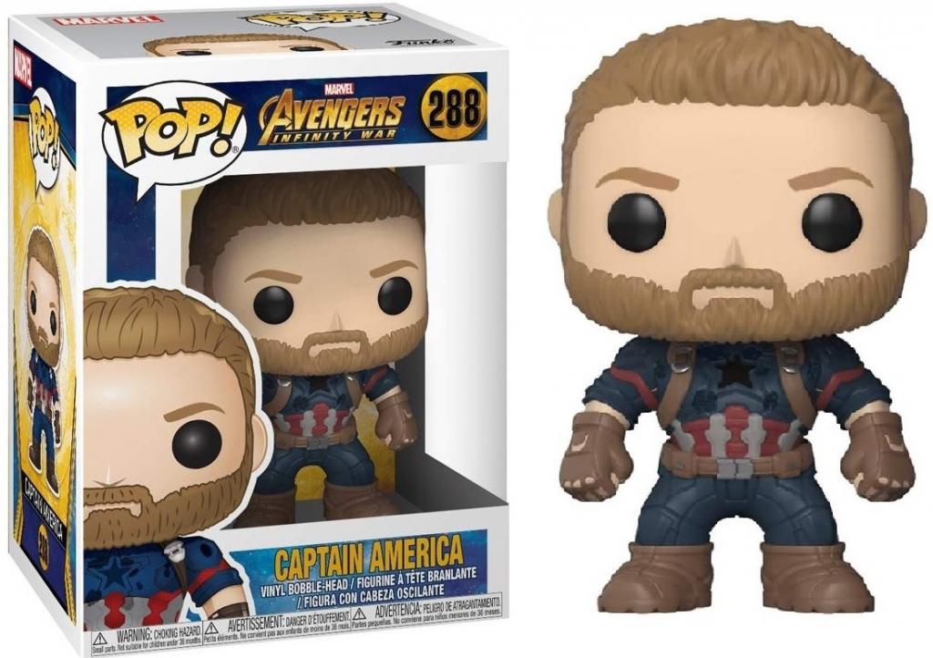 Funko POP! Avengers Infinity War Captain America 10 cm
