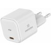 SWISSTEN SÍŤOVÝ ADAPTÉR GaN 1x USB-C 65W POWER DELIVERY BÍLÝ 22037020 Swissten