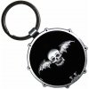 Prívesok na kľúče Avenged Sevenfold A7X Deathbat Drum Double-Sided