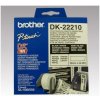 Brother papierová rolka 29mm x 30.48m, biela, 1 ks, DK22210, pre tlačiarne štítkov