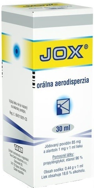 Teva Jox sprej 30 ml od 5,22 € - Heureka.sk