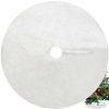 Koberček pod vianočný stromček 72 cm Ruhhy 22225 biely