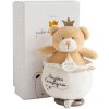 Doudou Plyšový medvedík hrajúci melódiu 14 cm