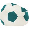 Plyšový sedací vak Futbal tyrkys