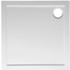 SAPHO ELSE 90 x 90cm štvorcová sprchová vanička, liaty mramor, biela, 800.112.4