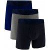 Pánske boxerky Under Armour Perf Cotton Solid 6in 3Pack Navy M